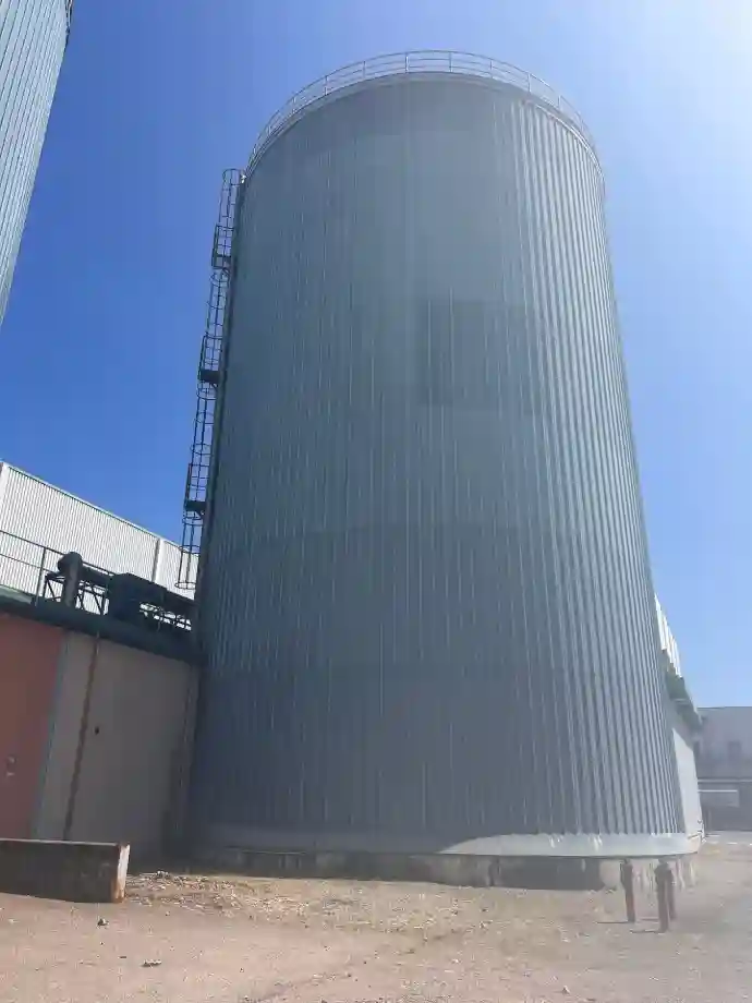 Cuve eau de procédé