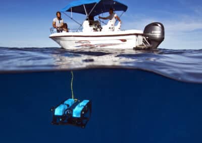 Visieau Drone Expert en inspections subaquatique par drone sous marin, inspection cuve, réservoir, réseau d'eau potable, usine eau partout en France