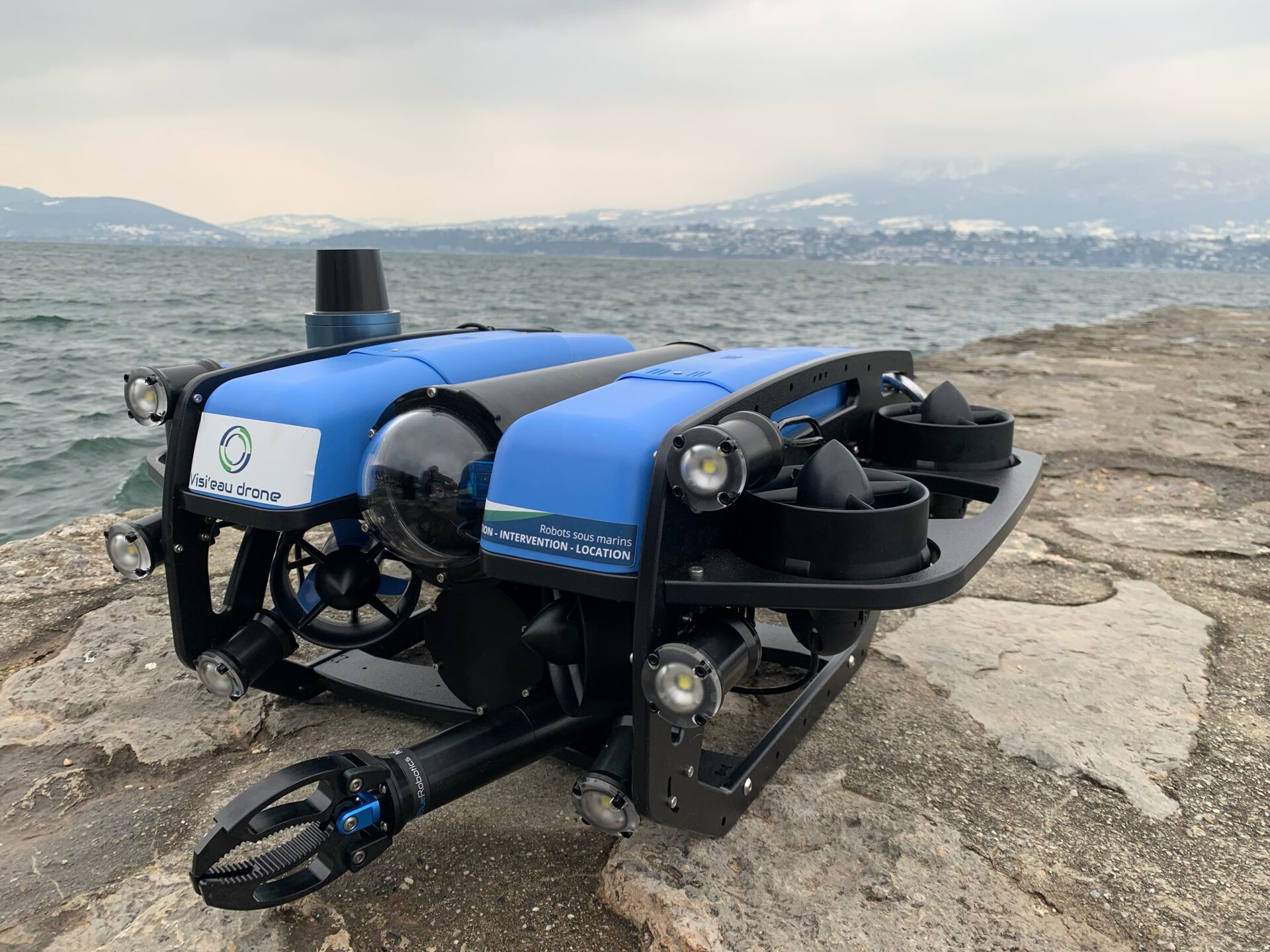 ROV intervention sous-marin en Savoie - lac du bourget